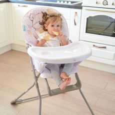 Дитячий стільчик для годування Lorelli Cookie Noble Grey Rabbit